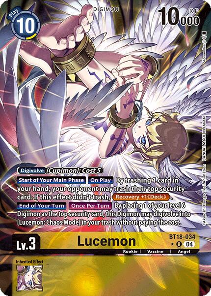 Lucemon [BT18-034] (Alternate Art) [Release Special Booster 2.0] | Devastation Store