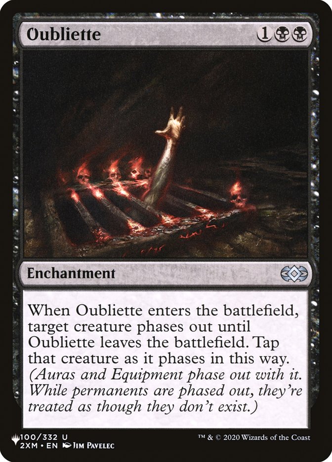 Oubliette [The List] | Devastation Store