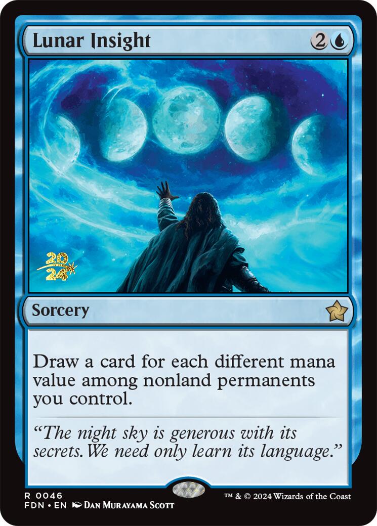 Lunar Insight [Foundations Prerelease Promos] | Devastation Store