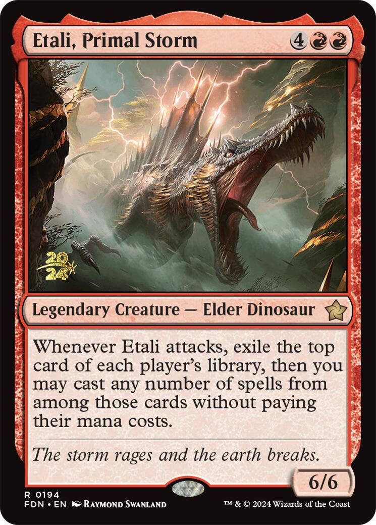 Etali, Primal Storm [Foundations Prerelease Promos] | Devastation Store