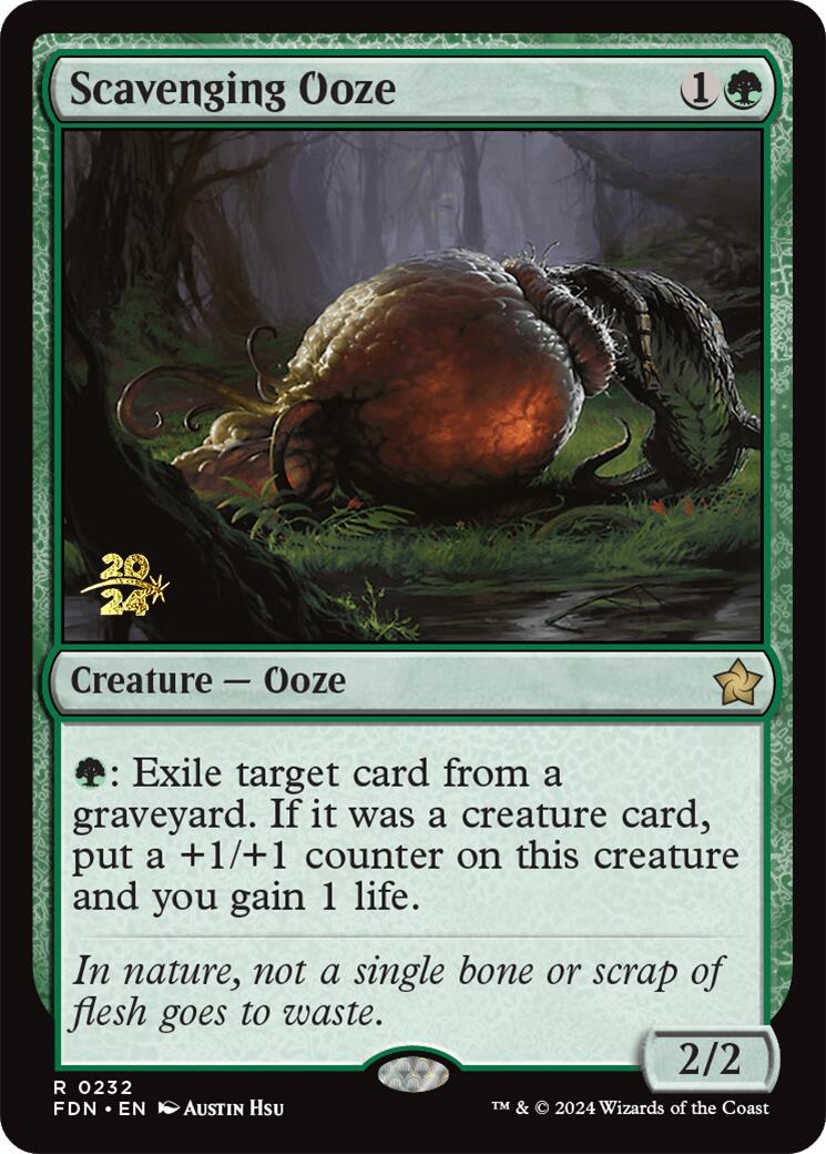 Scavenging Ooze [Foundations Prerelease Promos] | Devastation Store