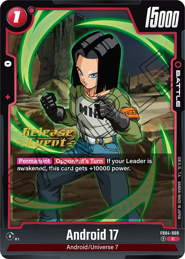 Android 17 [Ultra Limit Release Event Cards] | Devastation Store
