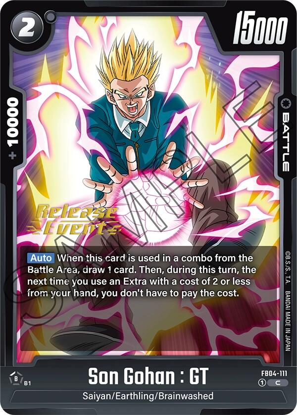 Son Gohan : GT [Ultra Limit Release Event Cards] | Devastation Store