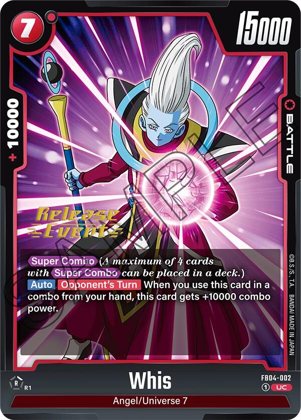 Whis [Ultra Limit Release Event Cards] | Devastation Store