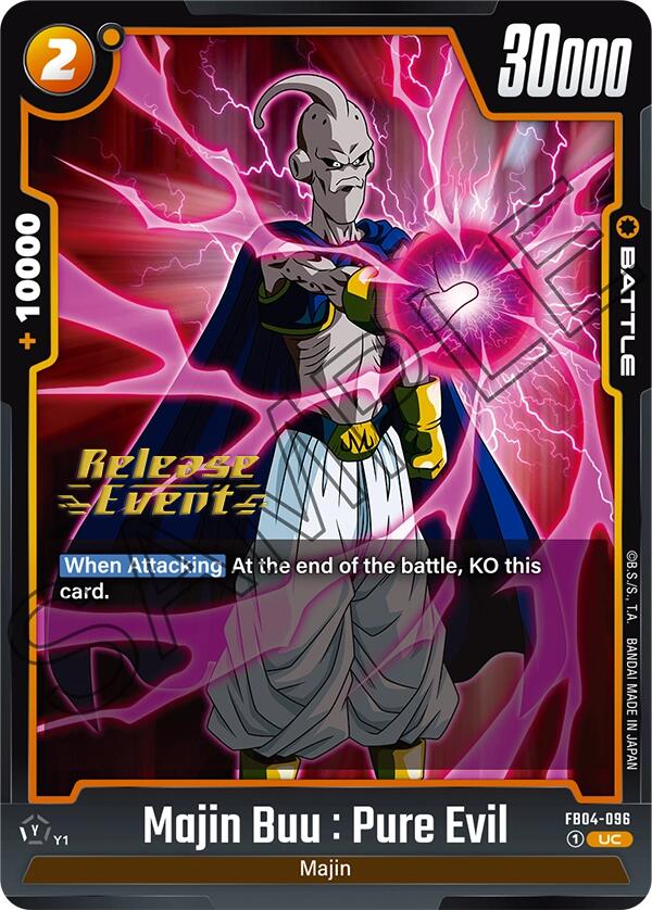 Majin Buu : Pure Evil [Ultra Limit Release Event Cards] | Devastation Store