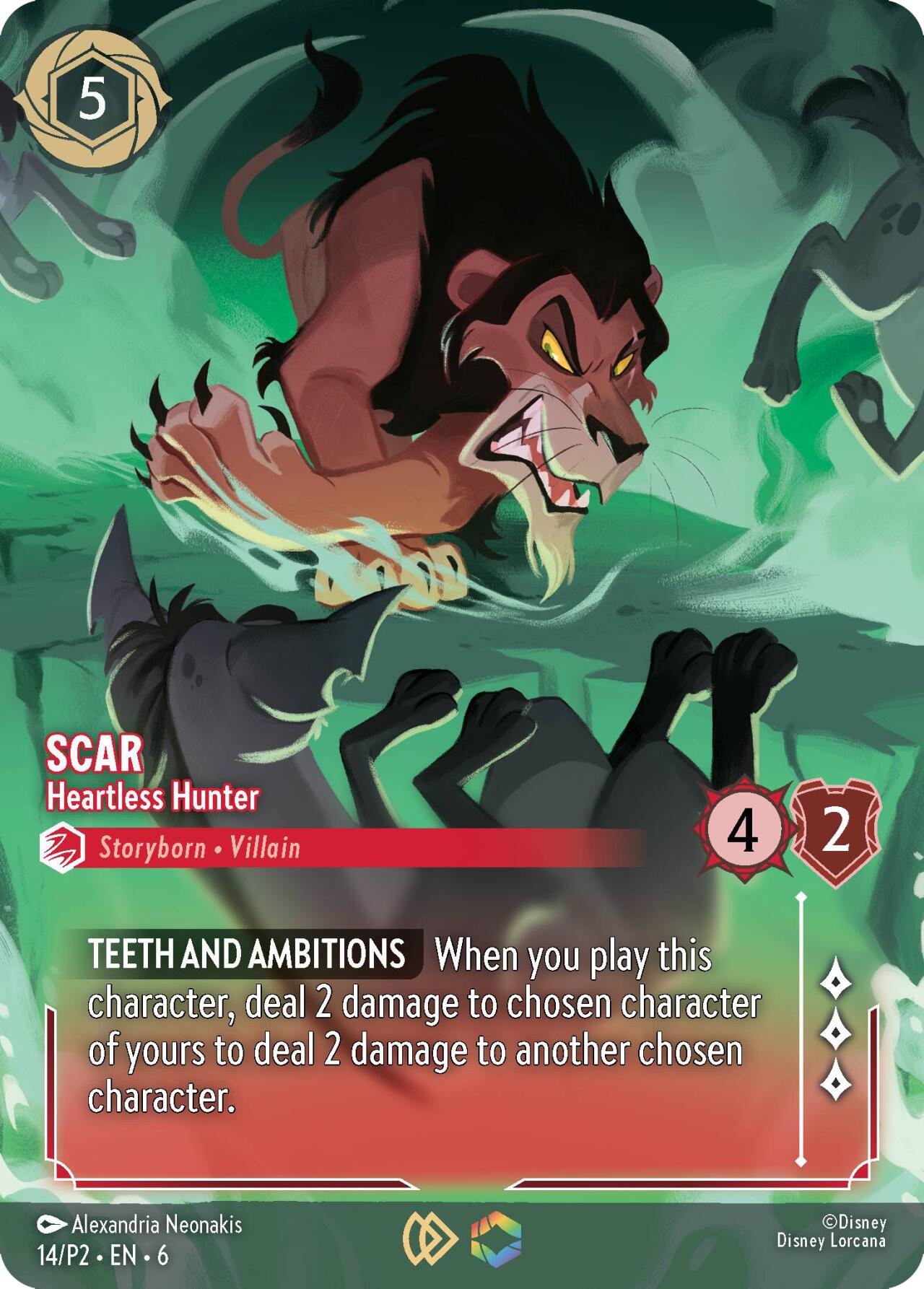 Scar - Heartless Hunter (Store Championship) (14) [Promo Cards] | Devastation Store