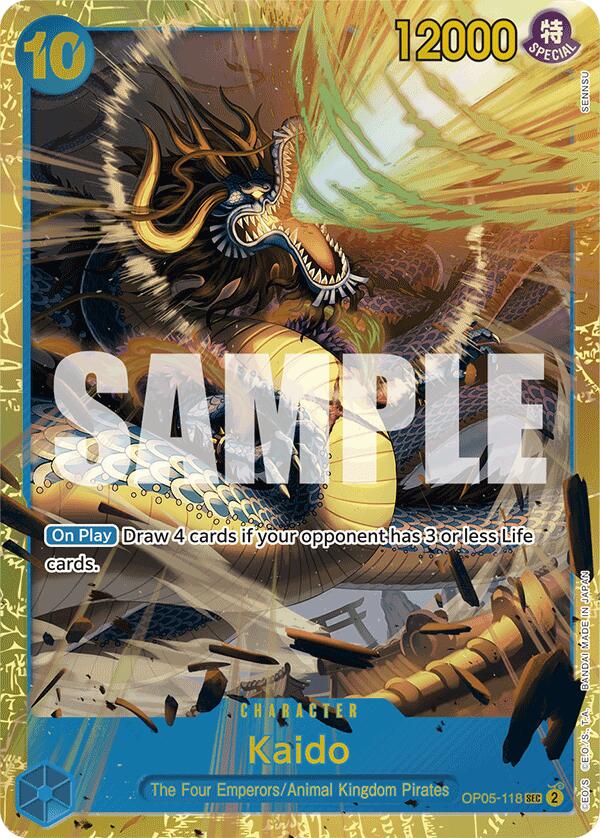 Kaido (OP05-118) (Reprint) [Premium Booster -The Best-] | Devastation Store