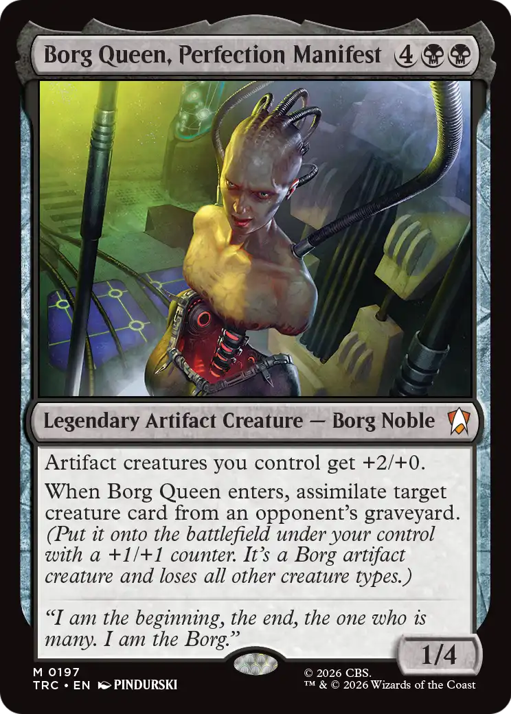 Borg Queen, Perfection Manifest [Star Trek Commander] | Devastation Store