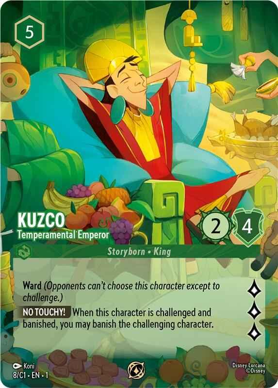 Kuzco - Temperamental Emperor (8) [Promo Cards] | Devastation Store