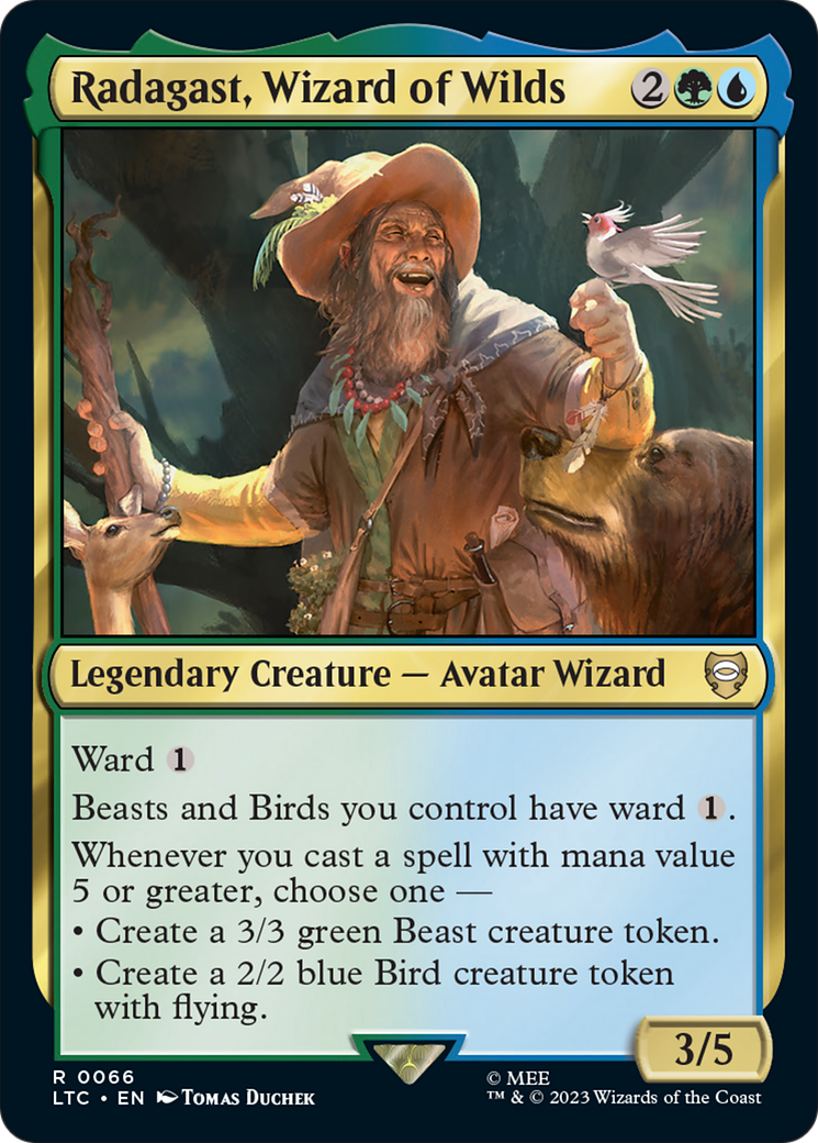 Radagast, Wizard of Wilds [The Lord of the Rings: Tales of Middle-Earth Commander] | Devastation Store