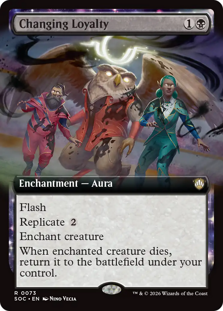 Changing Loyalty (Extended Art) [Secrets of Strixhaven Commander] | Devastation Store