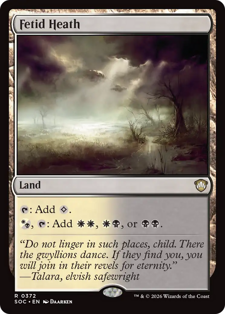 Fetid Heath [Secrets of Strixhaven Commander] | Devastation Store