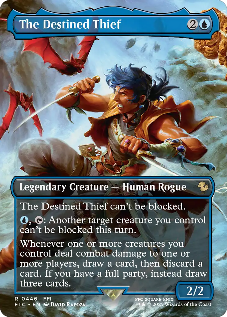 The Destined Thief (Borderless) [FINAL FANTASY Commander] | Devastation Store
