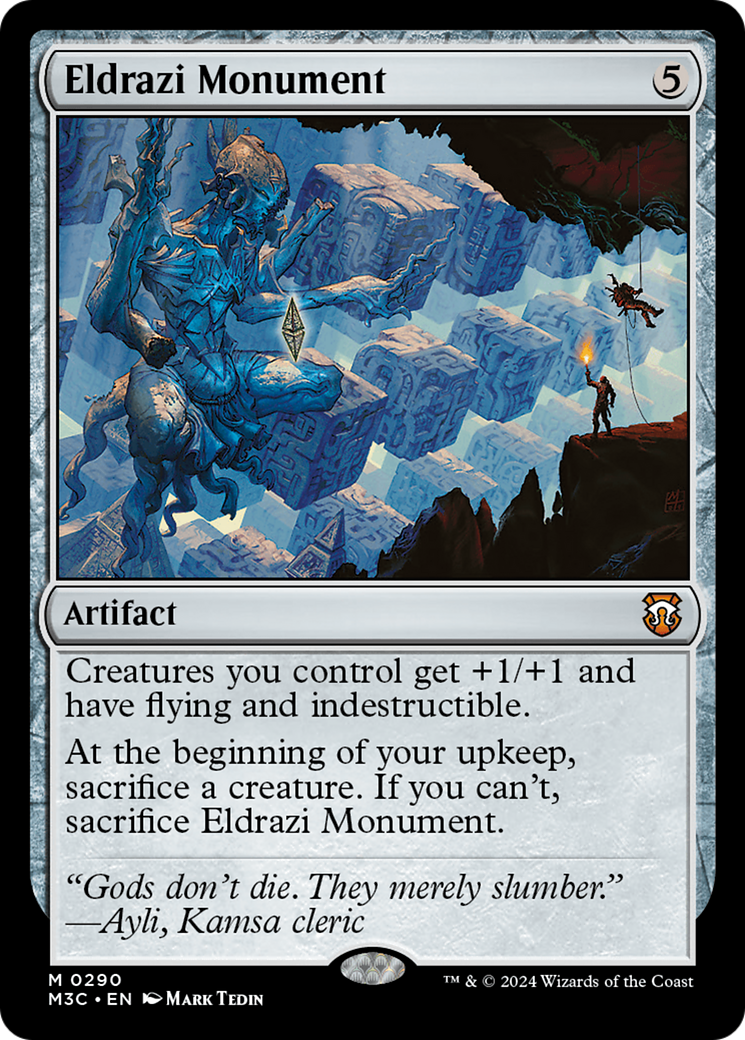 Eldrazi Monument (Ripple Foil) [Modern Horizons 3 Commander] | Devastation Store