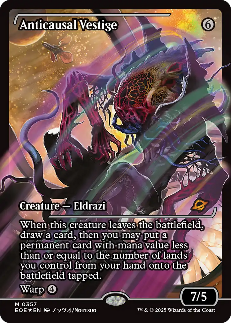 Anticausal Vestige (Showcase) [Edge of Eternities] | Devastation Store