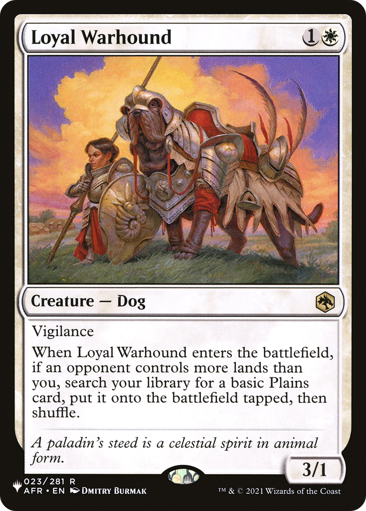 Loyal Warhound [The List] | Devastation Store