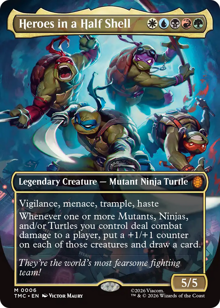 Heroes in a Half Shell (Borderless) [Teenage Mutant Ninja Turtles Commander] | Devastation Store