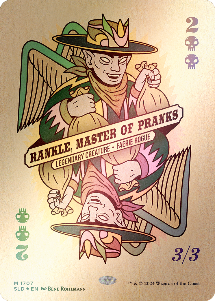 Rankle, Master of Pranks (Rainbow Foil) [Secret Lair Drop Series] | Devastation Store