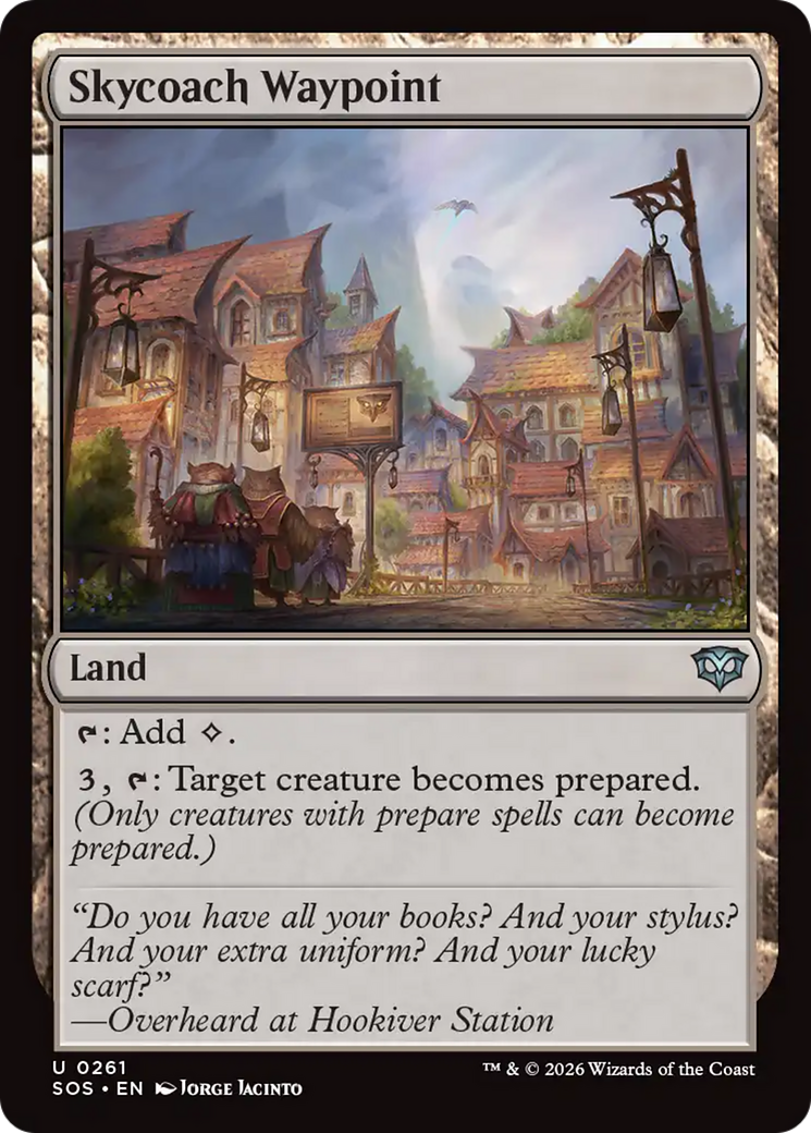Skycoach Waypoint [Secrets of Strixhaven] | Devastation Store