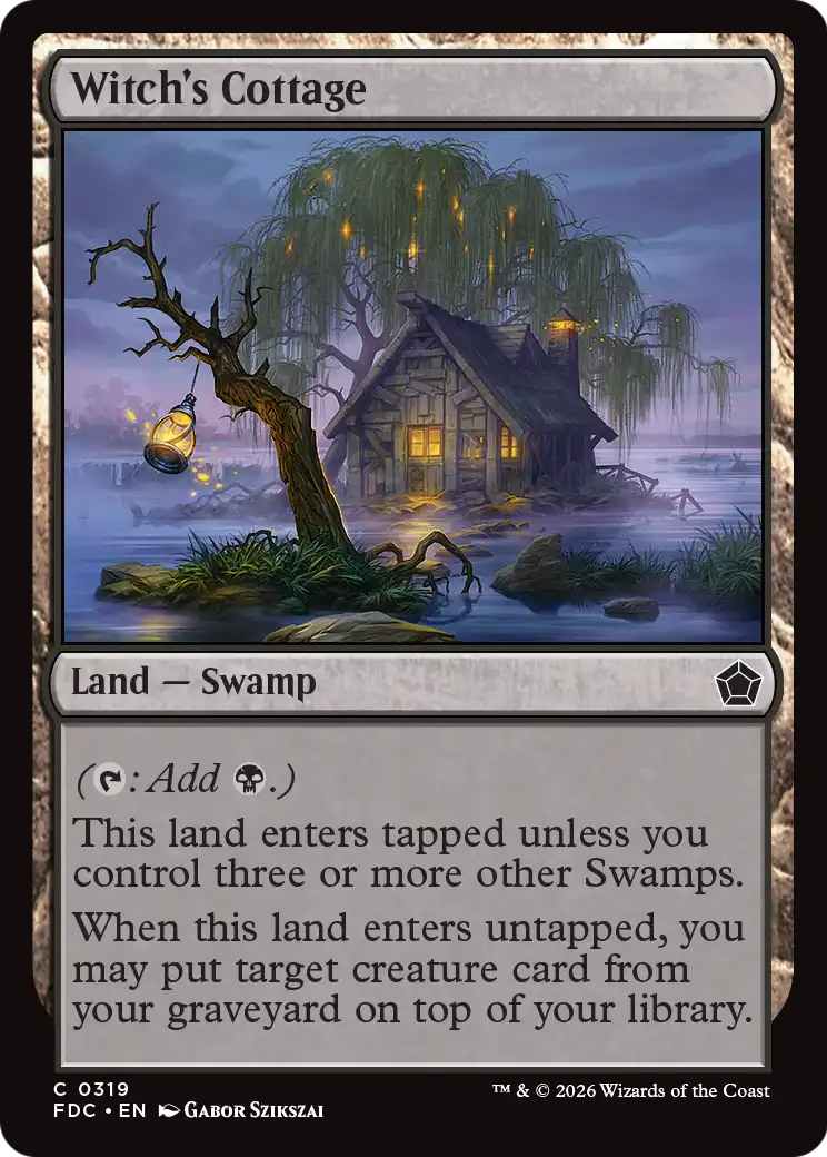 Witch's Cottage [Foundations Commander] | Devastation Store