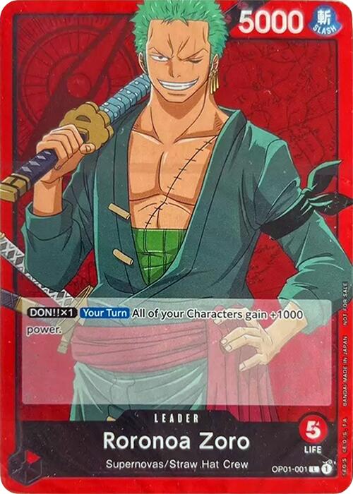 Roronoa Zoro [One Piece Demo Deck Cards] | Devastation Store