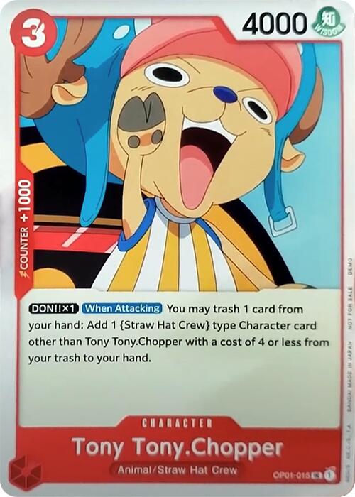 Tony Tony.Chopper [One Piece Demo Deck Cards] | Devastation Store