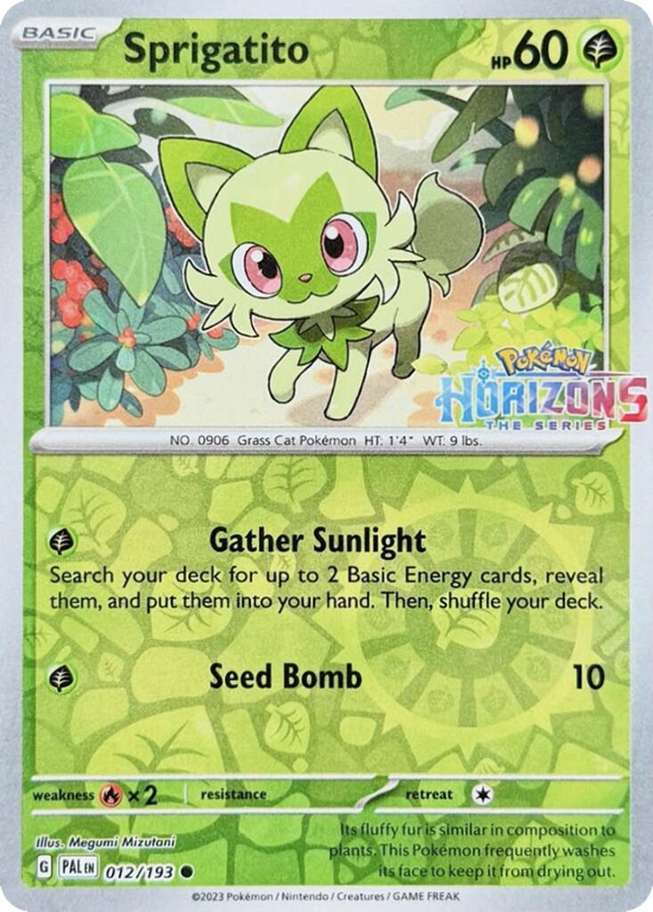 Sprigatito (012/193) [Miscellaneous Cards] | Devastation Store