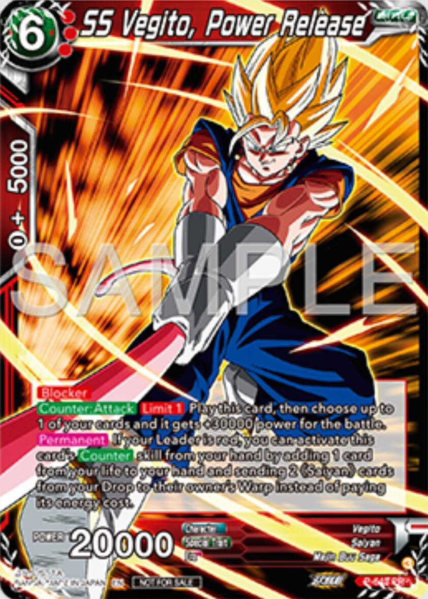 SS Vegito, Power Release (P-643) [Tournament Promotion Cards] | Devastation Store