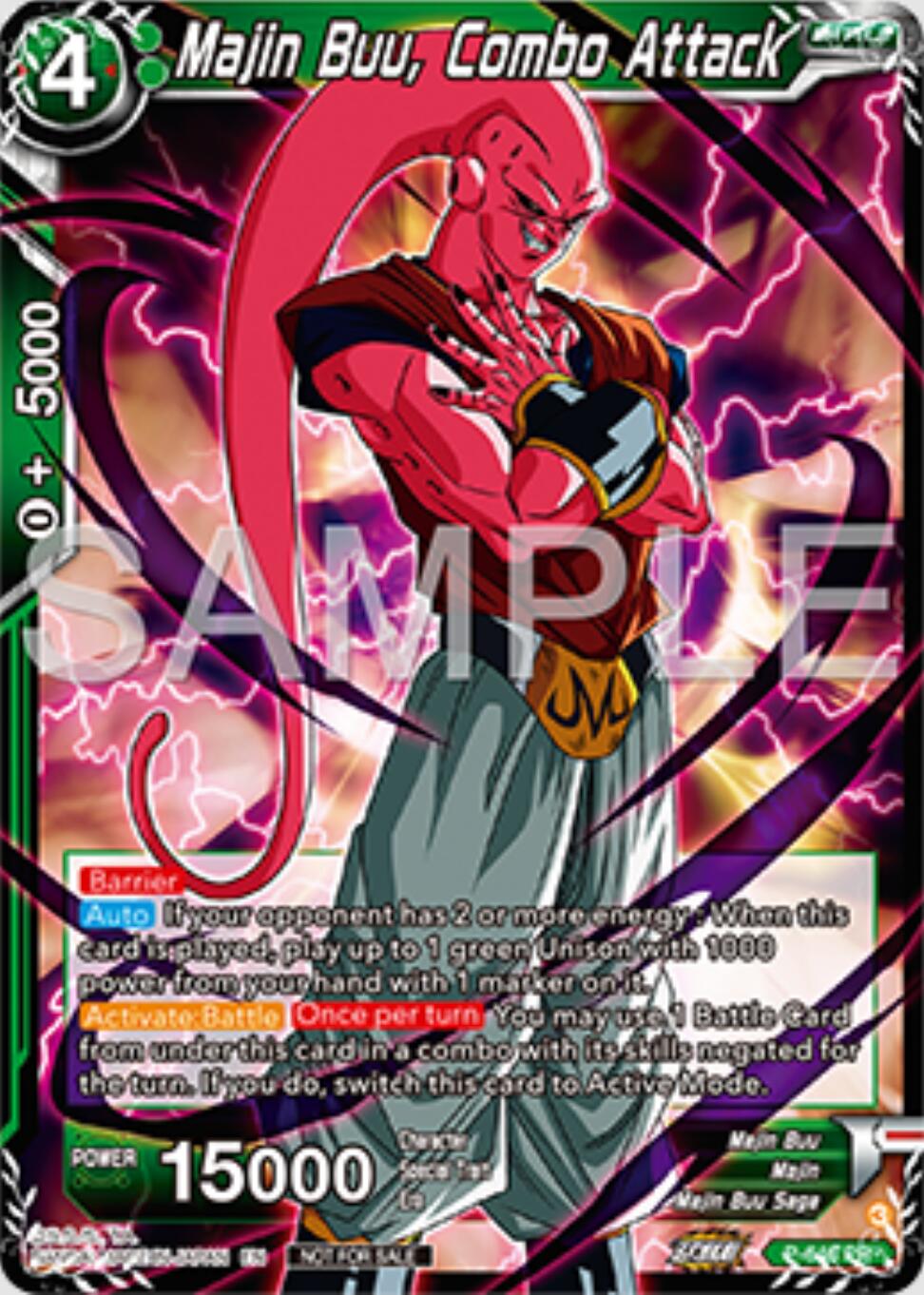 Majin Buu, Combo Attack (P-646) [Tournament Promotion Cards] | Devastation Store