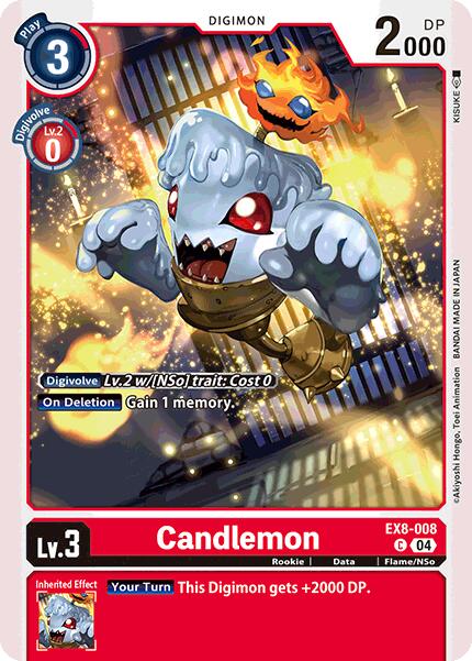 Candlemon [EX8-008] [Chain of Liberation] | Devastation Store