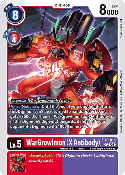 WarGrowlmon (X Antibody) [EX8-015] [Chain of Liberation] | Devastation Store