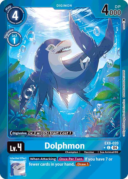 Dolphmon [EX8-020] (Limited Foil) [Chain of Liberation] | Devastation Store