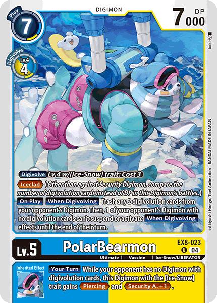 PolarBearmon [EX8-023] [Chain of Liberation] | Devastation Store