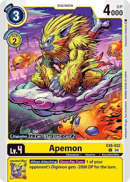 Apemon [EX8-032] [Chain of Liberation] | Devastation Store