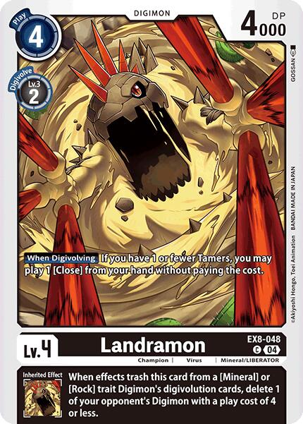 Landramon [EX8-048] [Chain of Liberation] | Devastation Store