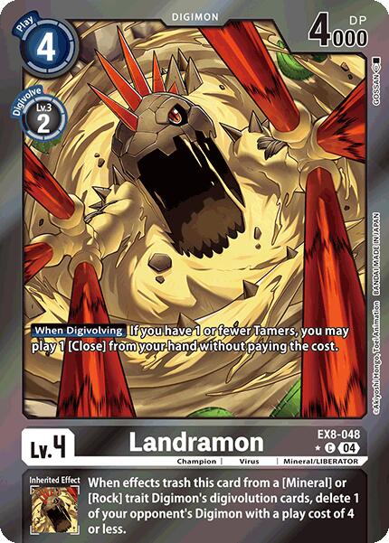 Landramon [EX8-048] (Limited Foil) [Chain of Liberation] | Devastation Store