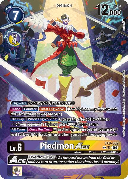 Piedmon ACE [EX8-062] (Textured) [Chain of Liberation] | Devastation Store
