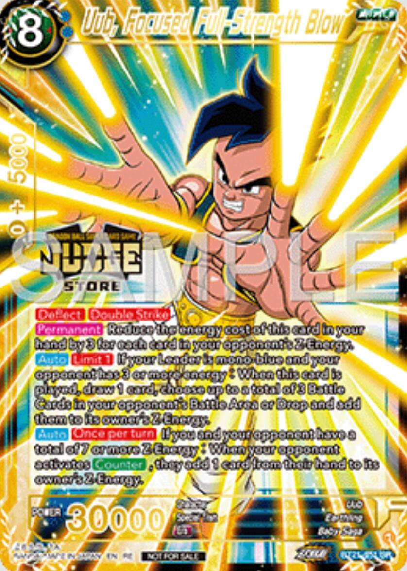 Uub, Focused Full-Strength Blow (Judge Pack Vol.16) (Store) (BT21-051) [Judge Promotion Cards] | Devastation Store