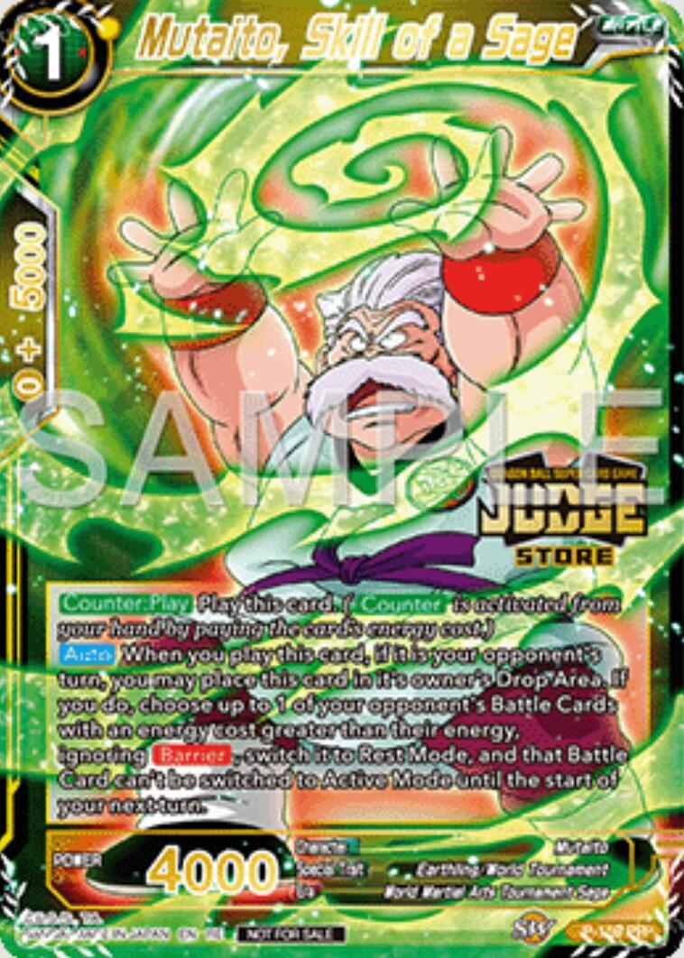 Mutaito, Skill of a Sage (Judge Pack Vol.16) (Store) (P-159) [Judge Promotion Cards] | Devastation Store