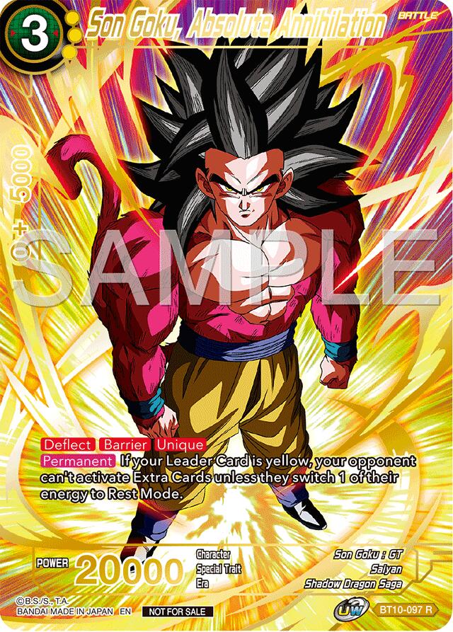 Son Goku, Absolute Annihilation (Championship 2024 Finals Pack) (Gold Stamped) (BT10-097) [Tournament Promotion Cards] | Devastation Store