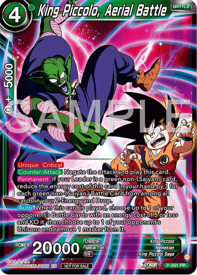King Piccolo, Aerial Battle (Championship 2024 Finals Pack) (P-561) [Tournament Promotion Cards] | Devastation Store