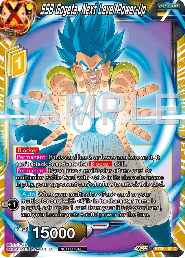 SSB Gogeta, Next Level Power-Up (Championship 2024 Finals Zenkai Pack) (BT25-100) [Tournament Promotion Cards] | Devastation Store
