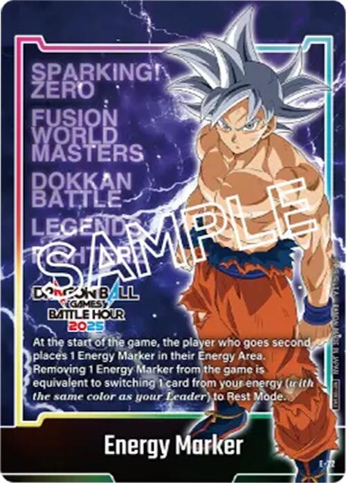 Energy Marker (Dragon Ball Games Battle Hour 2025 Promo Card Set) (E-22) [Fusion World Energy Markers] | Devastation Store