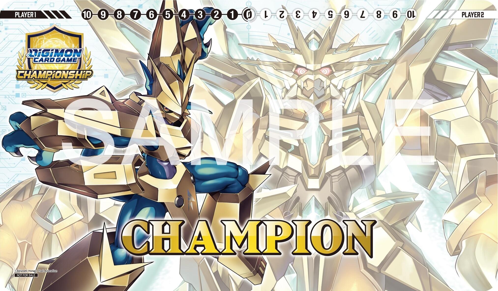 Digimon Card Game: 2024 Final Championships Champion Playmat | Devastation Store
