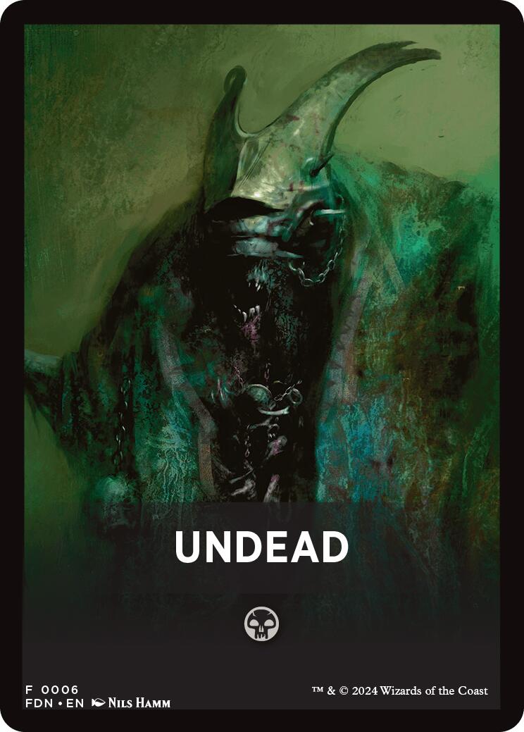 Undead Theme Card [Foundations Tokens] | Devastation Store