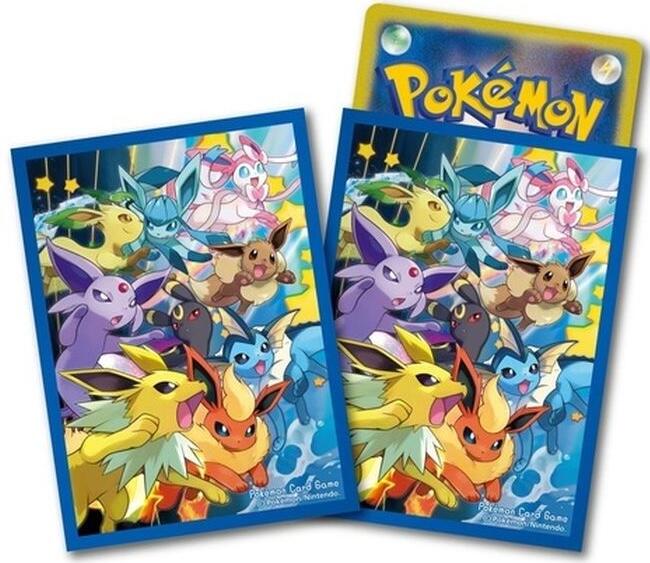 Card Sleeves - Eevee Dash! (64-Pack) (Pokemon Center Japan Exclusive) | Devastation Store