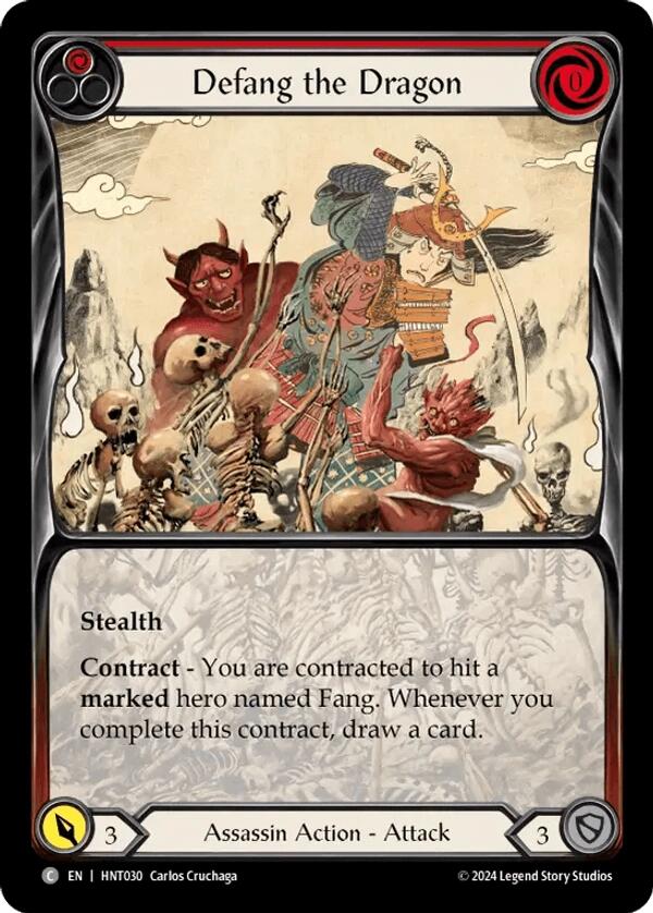 Defang the Dragon [HNT030] (The Hunted)  Rainbow Foil | Devastation Store