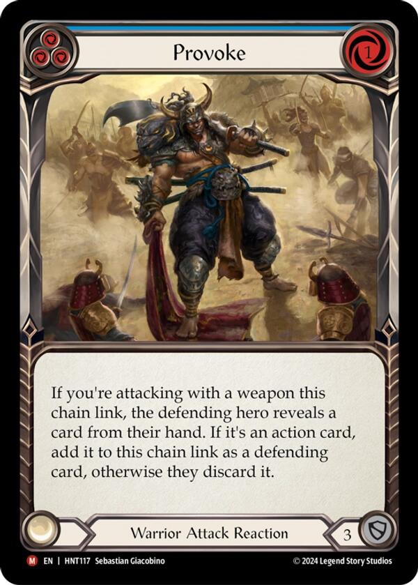 Provoke [HNT117] (The Hunted)  Rainbow Foil | Devastation Store