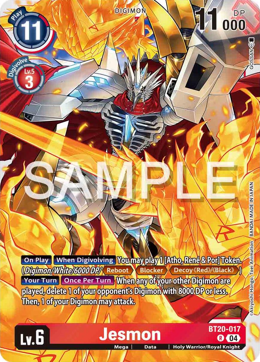 Jesmon [BT20-017] [Release Special Booster Ver.2.0] | Devastation Store