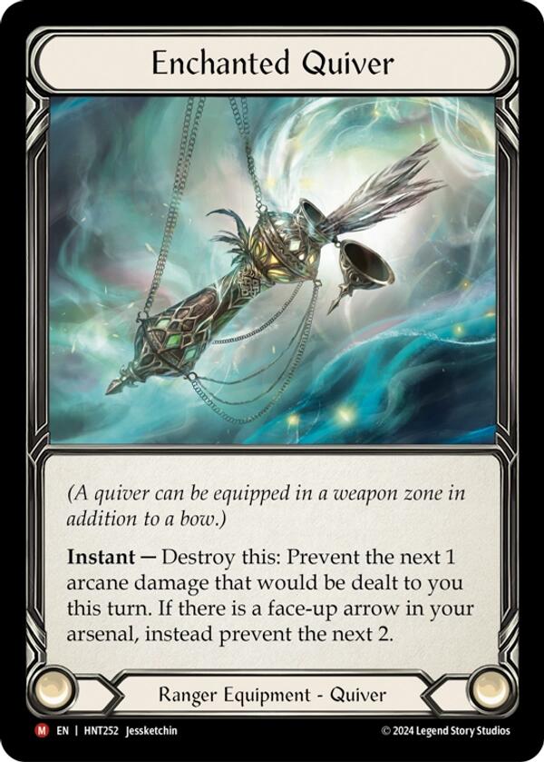 Enchanted Quiver [HNT252] (The Hunted)  Cold Foil | Devastation Store